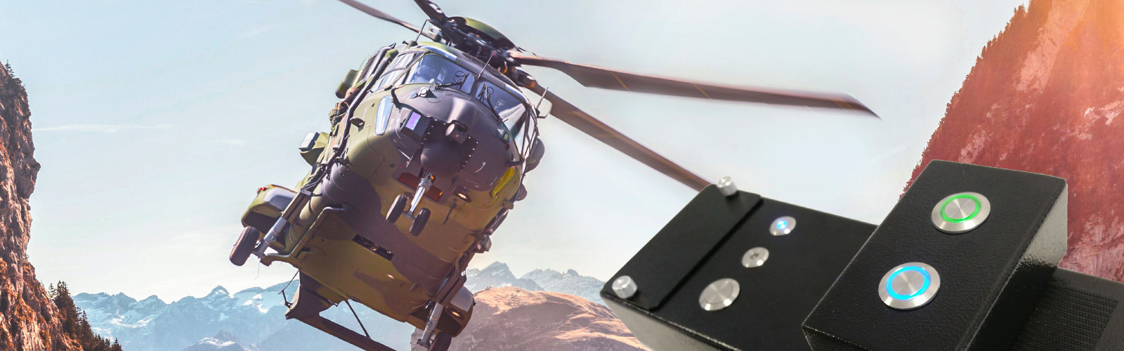 Quickdrop control system allows helicopter cargo loads to be remotely released .In control and instrumentation